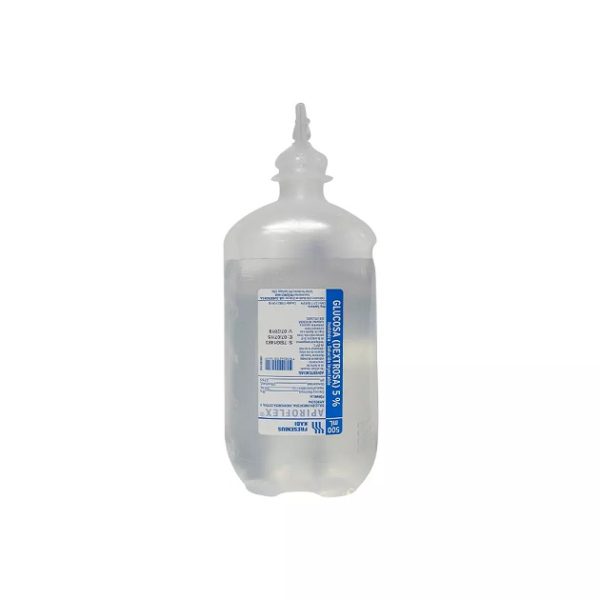 Glucosa 5% 500 ml - Suero glucosado