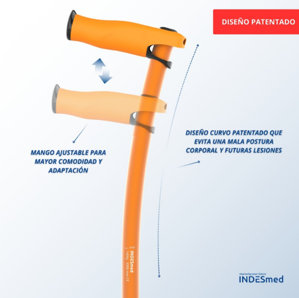 Baston ergonomico premium aluminio colores - Imagen 2