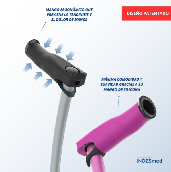 Baston ergonomico premium aluminio colores - Imagen 3