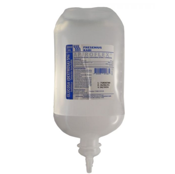 Glucosa 5% 1 Litro - Suero glucosado